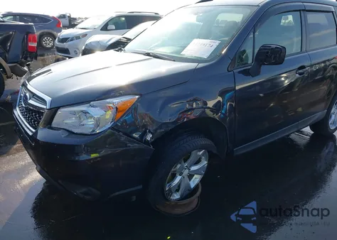 2014 Subaru Forester 2.5I Premium из США, поврежденный, VIN JF2SJAEC9EH498644